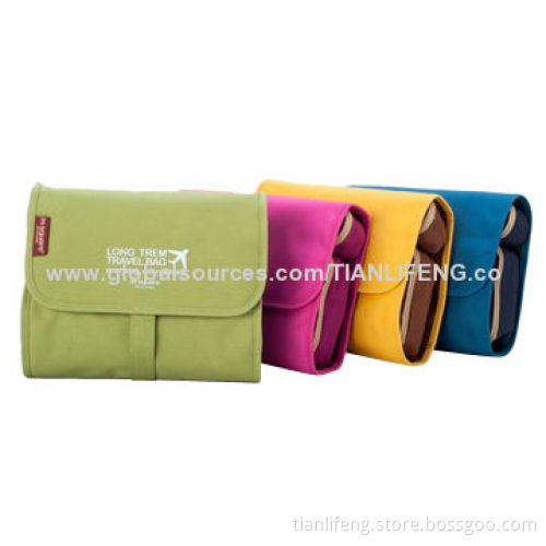 Leisure travel toiletry bag